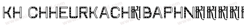 Kh Chheurkach_Baphn字体转换